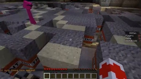Играем в Minecraft на (mc.hypixel.net) #5 (TNT Run)