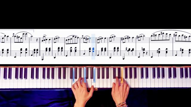 Waltz in A minor - Chopin | Piano Tutorial смотреть онлайн