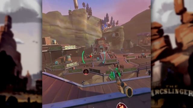 VR Cowboys And Aliens in The Arcslinger! Fun FPS Shooter Game for Oculus Go - Game Review Series #5 смотреть онлайн