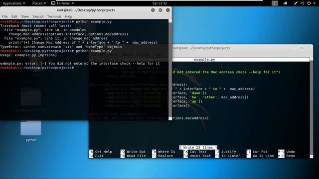 Python for ethical hackers - Using Conditional Statements in MAC Changer - Python Basics смотреть онлайн