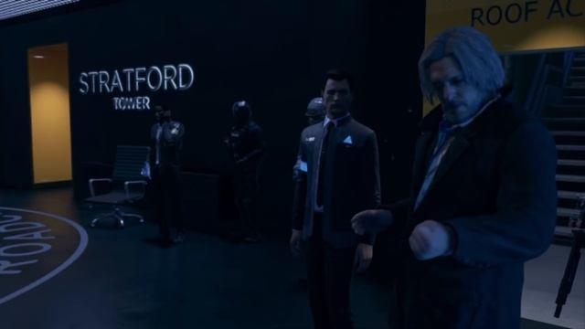 Detroit: Become Human - Хэнк играет с монеткой Коннора смотреть онлайн