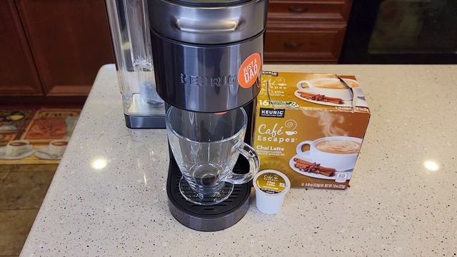 Cafe Escapes Chai Latte K-Cup Brewed IN Keurig K-Supreme Plus SMART Coffee Maker смотреть онлайн