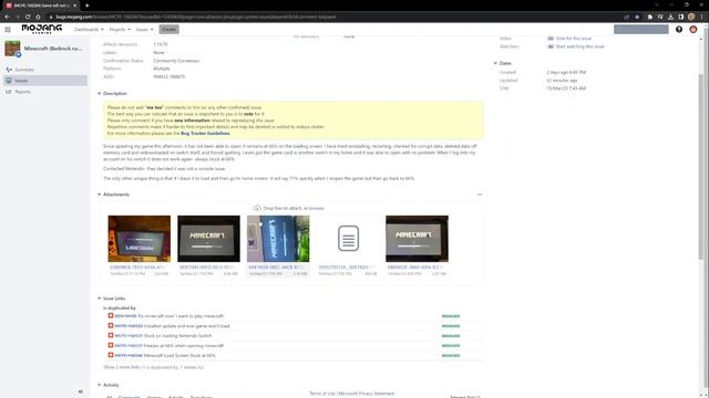 STUCK AT 66% LOADING✅ MCPE-168284 ✅ Cross Platform Game Breaking Bug⚒️Minecraft Bedrock смотреть онлайн