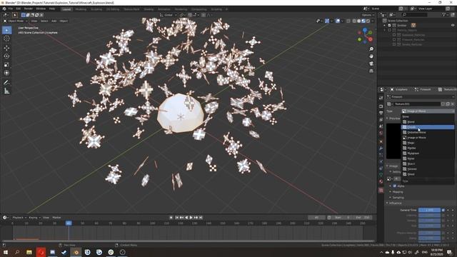 How to Create a Minecraft- Style Particle Explosion: Blender Tutorial смотреть онлайн