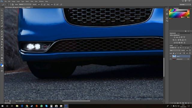 Como trocar a COR de um CARRO no Photoshop CS6 смотреть онлайн