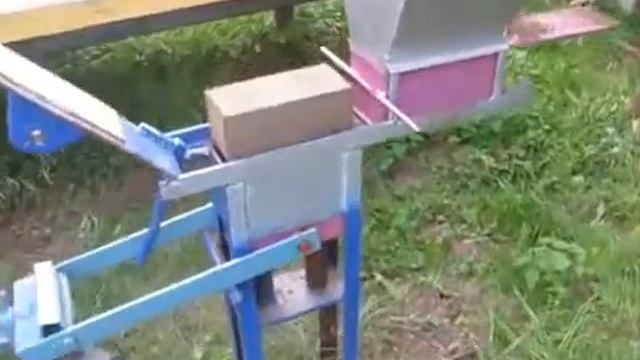 Изготовление кирпича в домашних условиях Mini Brick Plant,with Their Own Hands