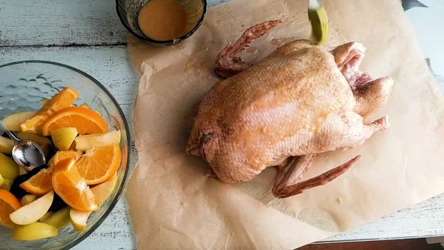 ?Новогодние рецепты? Утка с яблоками и апельсинами смотреть онлайн