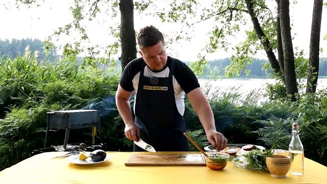 Готовим на природе. 94 серия. Печеня гриль на мангале смотреть онлайн