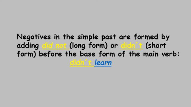 Learn English- Lesson 5 - Past Tense (part 2): Negatives, wh-questions, yes/no questions. смотреть онлайн
