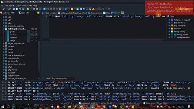 Task 10 | Write a Join Query Statement | 1st Year | Java Institute | Hiranya Semindi смотреть онлайн
