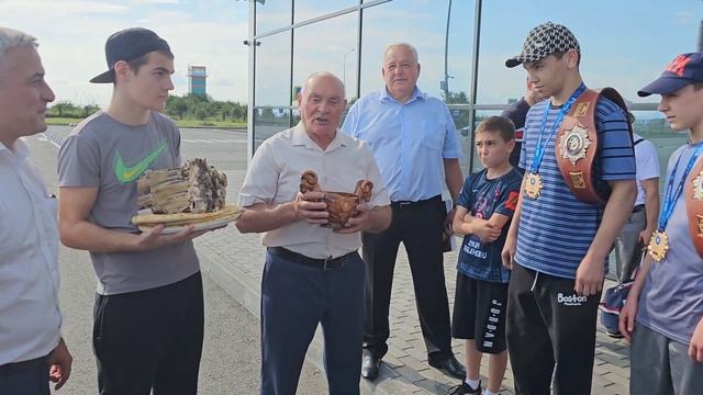 Встречаем Победителей Первенства Мира ?? по греко-римской борьбе U-17 Стамбул-2023??/Владикавказ/ смотреть онлайн