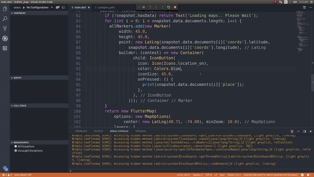 Flutter - Saving markers to firestore смотреть онлайн
