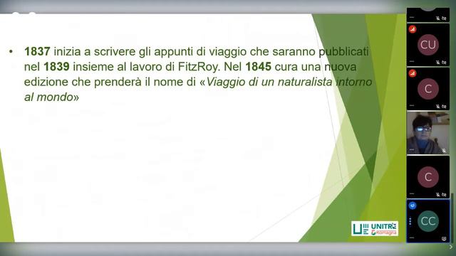Charles Darwin (corso Grandi Menti 20/21) смотреть онлайн
