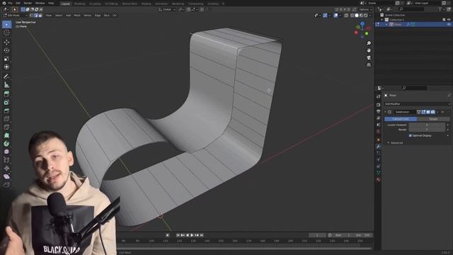 Blender 2.91 Как сделать острые углы с модификатором Subdivision surface смотреть онлайн
