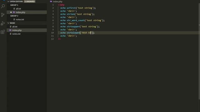 PHP Tutorial #8- Basic function in php смотреть онлайн