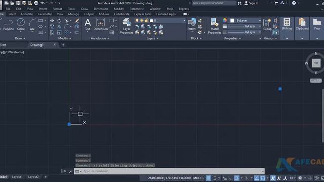 12 AutoCAD Modify - Offset, Move смотреть онлайн