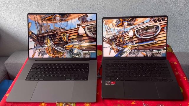 Asus Rog Zephyrus G14 2022 Ryzen9  Vs Macbook Pro 2021 M1Pro