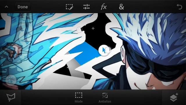 Speed Art - Gfx Anime Brush Style [Gojo Satoru] - Ps Touch Android смотреть онлайн