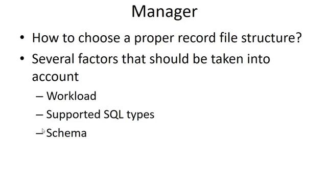 Design Considerations for Record Manager смотреть онлайн