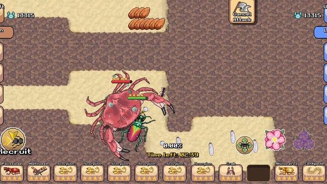 4 Star Crab in Action! [Pocket Ants] смотреть онлайн
