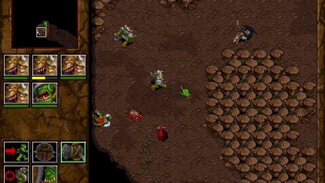 Warcraft 2: Beyond the Dark Portal - Orc Mission 1: Slayer of the Shadowmoon (Walkthrough) смотреть онлайн