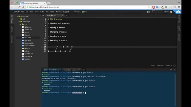 Git - Branch Checkout смотреть онлайн