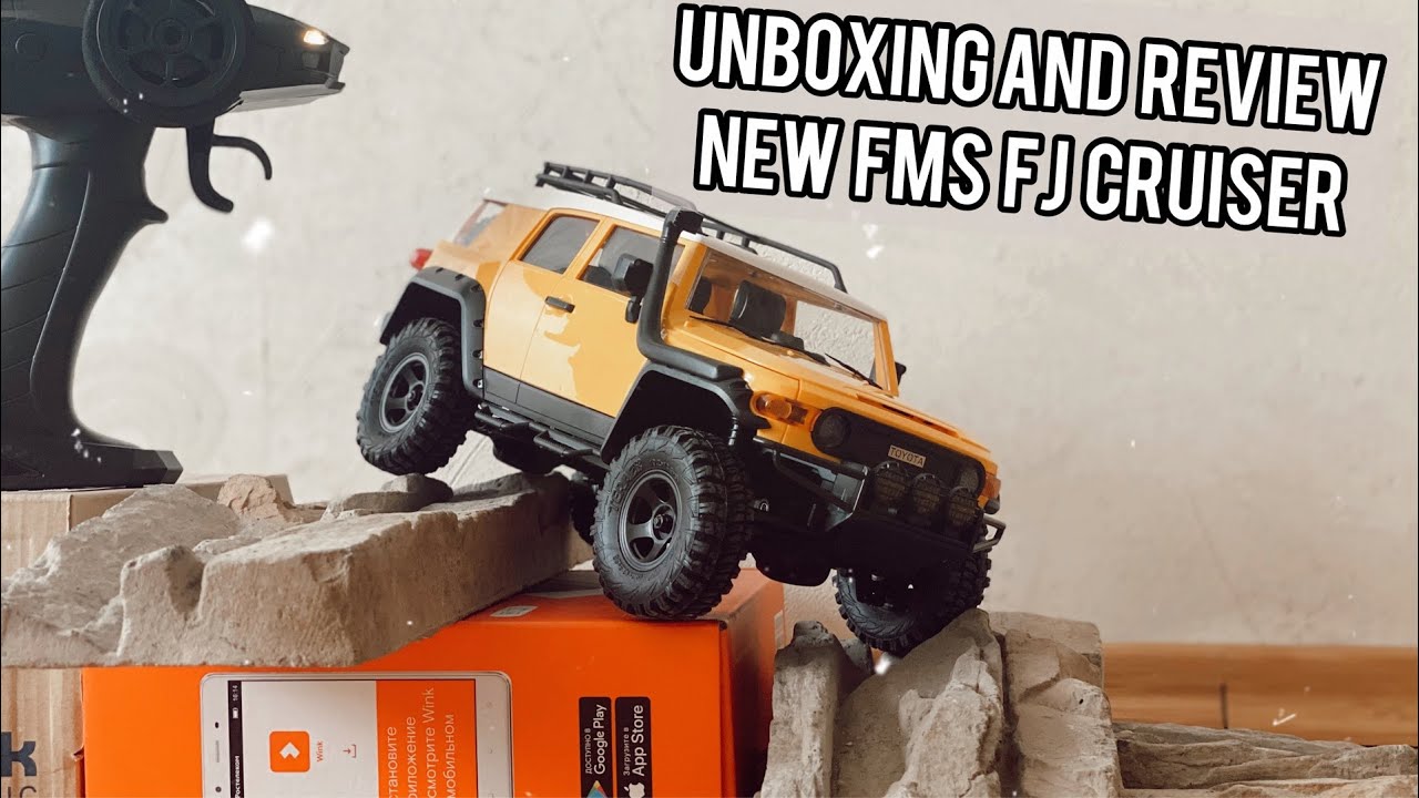 FMS 1:18 FJ CRUISER распаковка и обзор МЕЛКИЙ и ДОРОГОЙ! смотреть онлайн