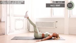 10 MIN AB WORKOUT + BOTTLE / or a small weight, extra resistance & special exercises I Pamela Reif