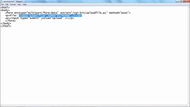 Python - File Upload смотреть онлайн