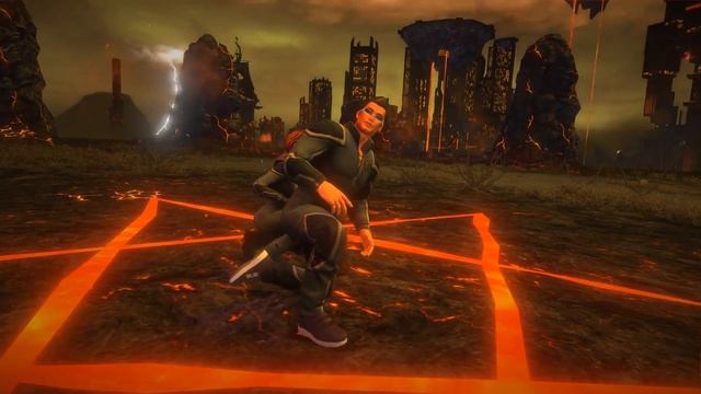 Johnny Gat, Kinzie and Babe Fall Into Hell (Saints Row: Gat out of Hell) смотреть онлайн