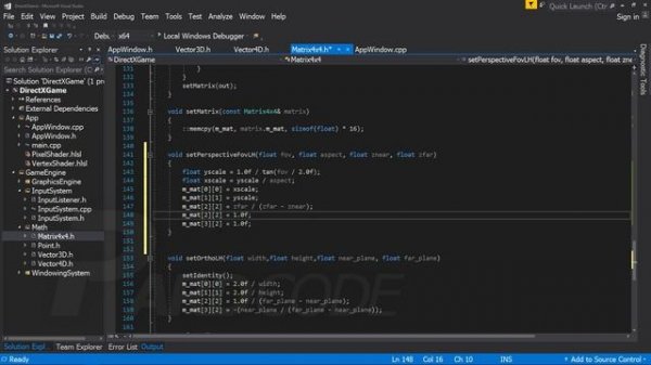 C++ 3D Game Tutorial 14: Creating 3D Graphics Engine - First Person Camera