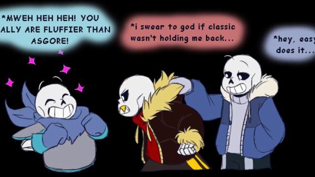 Endertale meets it's AUs смотреть онлайн