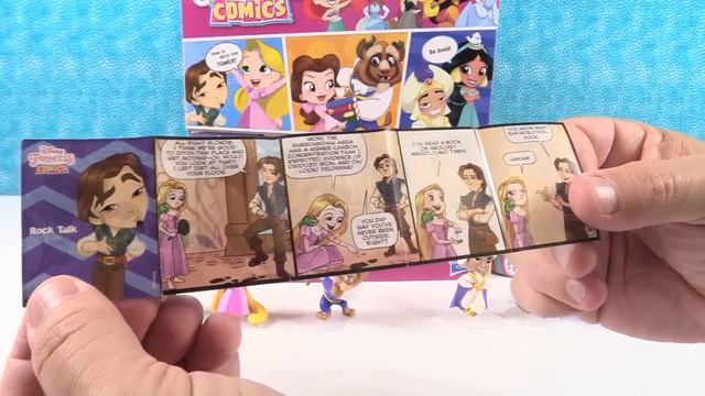 Disney Princess Comics Series 1 Figures Blind Bag Opening | PSToyReviews