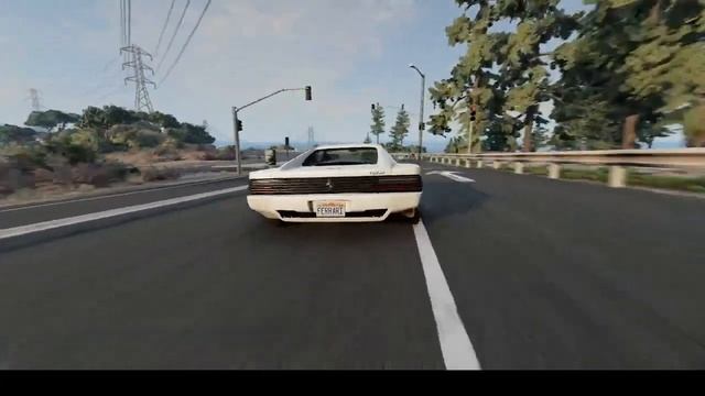 BeamNG Testarossa Mod Showcase (links) смотреть онлайн