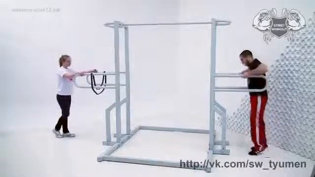 Урок № 3 от Street WORKOUT Тюмень! Отжимание на брусьях. смотреть онлайн