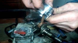 (79) Как установить правильно кольца на STIHL-180  23.11.19