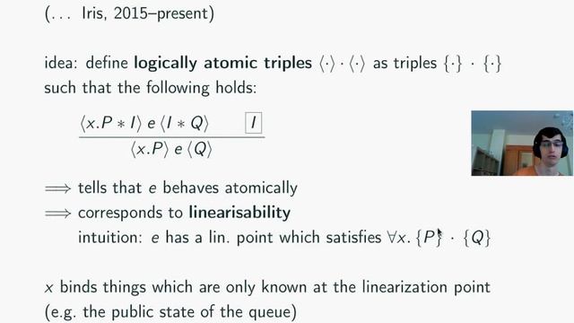 Nomadic Labs Research Seminars #18 | Specifying a Concurrent Queue in Multicore OCaml смотреть онлайн