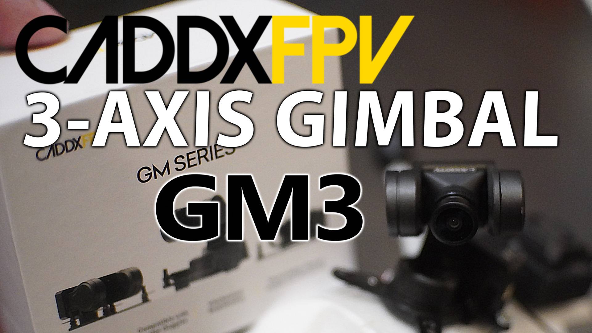 CADDXFPV GM3 3-Axis Gimbal / Зачем нужен подвес на FPV дроне и насколько полезен Хэдтрекер? смотреть онлайн
