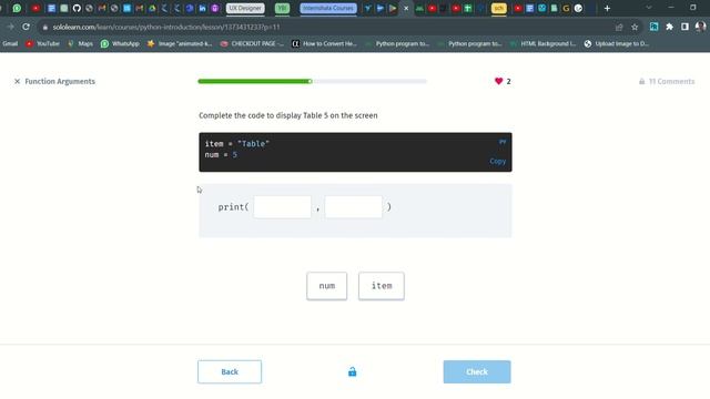 63 Function Arguments | Introduction to Python | Sololearn смотреть онлайн