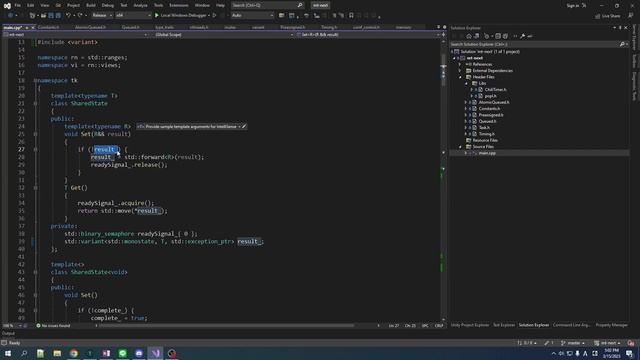 C++ Multithreading [Exceptions and Polling] смотреть онлайн