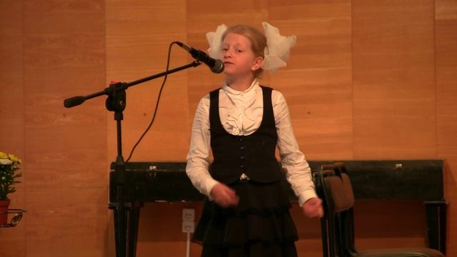 02.10.2014 Концекрт ко Дню учителя - 1. стих учителям смотреть онлайн