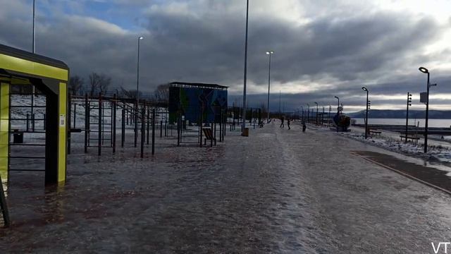 Набережная Автозаводского района. Тольятти. 03.01.2023 смотреть онлайн