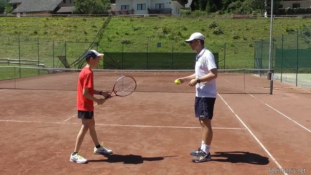How to Hit Cross Court and Down the Line in Tennis смотреть онлайн