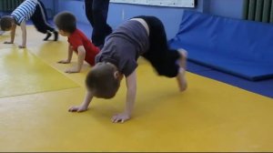 Тренировка детей 4-6 лет (Дзюдо)