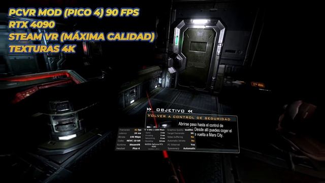 DOOM 3 BFG EDITION PCVR MOD META QUEST 3 VS PICO 4 RTX 4090 120 FPS / 90 FPS смотреть онлайн