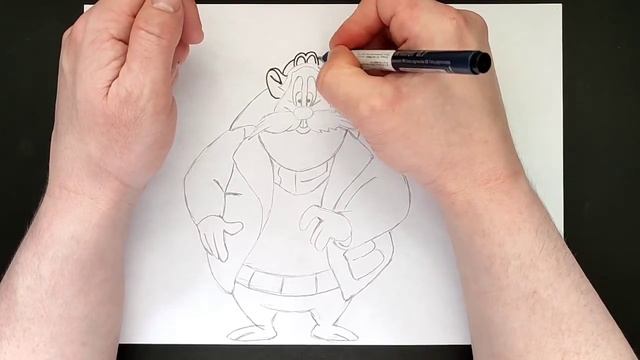 Как нарисовать Рокки из Чип и Дейл смотреть онлайн