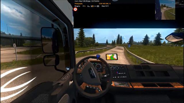 EURO TRUCK SIMULATOR 2 MAN TGA # 14 смотреть онлайн