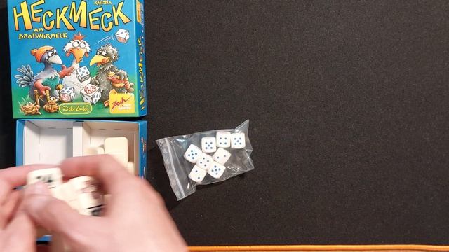 Heckmeck aka Pickomino board game Reiner Knizia overview, unboxing teaser trailer * AmassGames * 4K смотреть онлайн