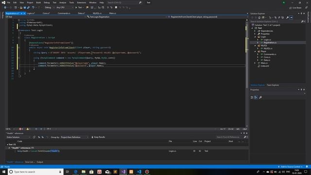 [RageMP C#] How to insert data in your database if a player uses the register CEF in your script. смотреть онлайн