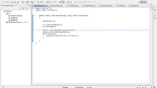 Java programming part 45 Java Input and Output 8 File Class, Creating a file deleting a file смотреть онлайн